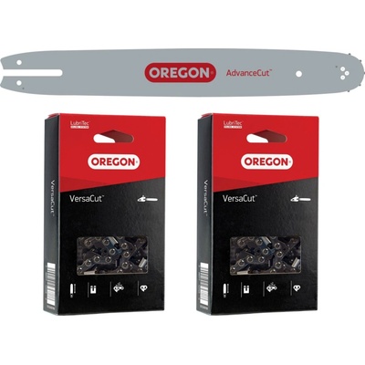 Oregon Sada lišta 14" 35cm + 2 řetězy 3/8" 1,3mm 50 článků 559166
