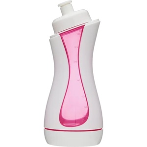 iiamo Спортна бутилка iiamo sport - Бяло и розово, 380 ml (501)