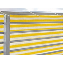 Floracord Balkónová zástena HDPE, žlto-biela, 500 x 90 cm