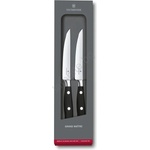 Victorinox - Комплект ножове за стек GRAND MAITRE, 12 см, 2 бр. , черни (GG870)