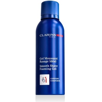 Clarins Men Smooth Shave Foaming Gel пенлив гел с растителни екстракти за гладко бръснене 150 ml за мъже