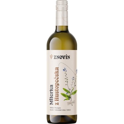 Znovín Müller Thurgau 12% 0,75 l (holá láhev)