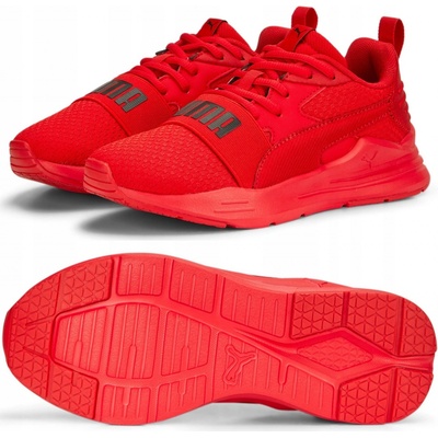 Puma Wired Run Pure Jr 39084705.PPYX červená – Sleviste.cz