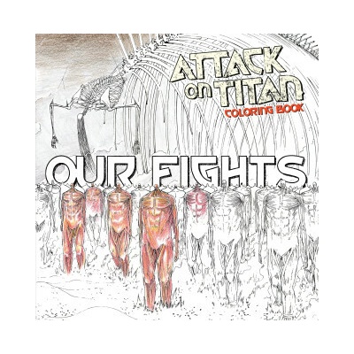 Attack on Titan Coloring Book 2: Our Fights - Hajime Isayama