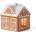 Kähler Лампион за свещи Gingerbread Lighthouse 11, 5 см (693533)