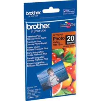 Brother BP71GP20 photo paper A6 20BL 190g/qm for MFC-6490CW DCP-375CW 6890CDW (BP71GP20)