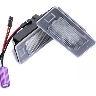 Einparts LED osvětlení SPZ Škoda Superb II Combi 2013 - 2015 s CANBUS jednotkou, 24 LED