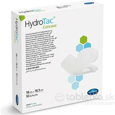 HydroTac Concave penové krytie 18x18, 5 cm 10 ks