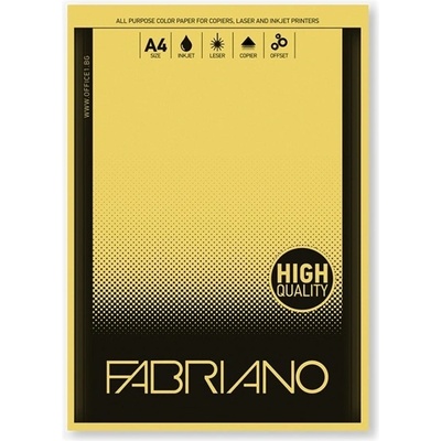 Fabriano Копирна хартия Fabriano Copy Tinta, A4, 80 g/m2, кедър, 50 листа (ON1535100040)
