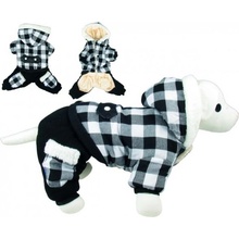 Tatrapet Dog Wear overal pre psa Black and White