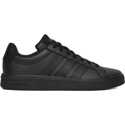 adidas juniorská rekreačná obuv -Grand Court 3.0 Jr core black/core black/core black čierna