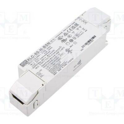 MEAN WELL XLC-60-H-BSN Napájecí zdroj: spínaný; LED; 60W; 9÷54VDC; 900mA÷1,7A; 155÷400VDC