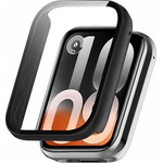Techsuit Калъф и протектор за Xiaomi Smart Band 10 Pro - Defense360 Pro + Screen Protector - Techsuit - Черен (Matte Black) (KF2365261)
