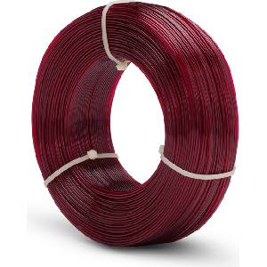 Fiberlogy Easy PETG Refill Burgundy Transparent - 1, 75 mm / 850 g (REF-EPET-BURGUNDTR)