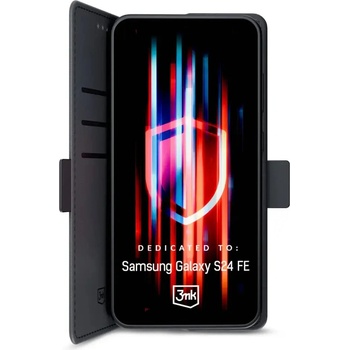 3mk Protection 3mk Wallet Case за Samsung Galaxy S24 FE - черен (5903108601665)