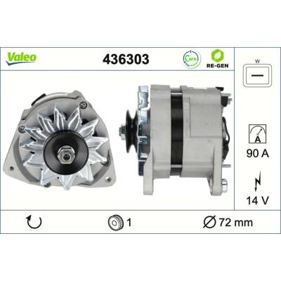 Alternátor VALEO 436303