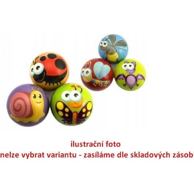 Míček pěnový 10cm asst v boxu
