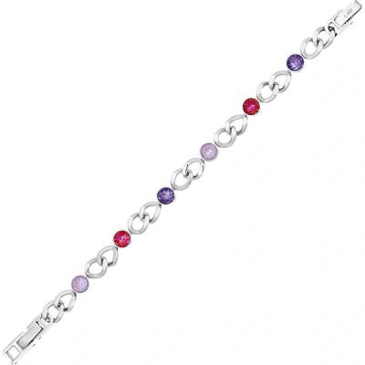 CRYSTalp Půvabný náramek se Swarovski krystaly Solara 22295.PIN.E