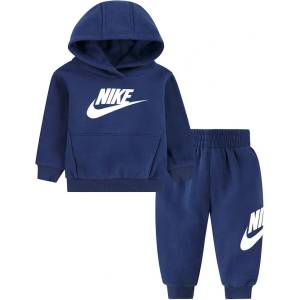 NIKE 66L135 Fleece long sleeve set - Blue (Midnight Navy)