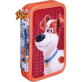 Image 1 of Secret Life of Pets Несесер с твърди корици и 2 ципа - Secret Life Of Pets