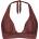 Barts Дамско бикини горнище Barts Women's Isla Triangle Halter Bikini top - Maroon - размер 38 (EU) (150-6454-0212)
