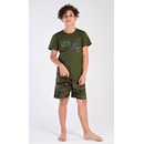 Dětské pyžamo šortky khaki