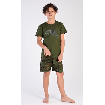 Dětské pyžamo šortky khaki