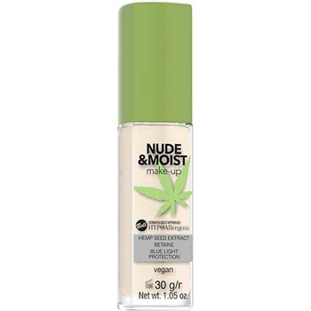 Bell Hypoallergenic ľahký zmatňujúci make-up 01 Light Beige 30 ml