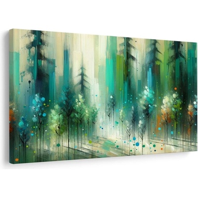 Obraz smaragdový lesní sen - 90x60