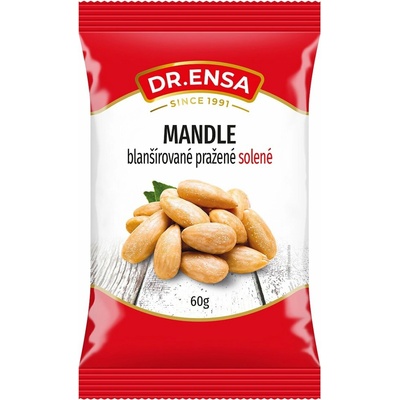 Dr.Ensa Mandle blanš. pražene solené 60g