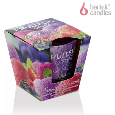 Bartek Candles Fruitful Delight - Berries Ice Cream 115 g