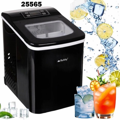 Ruhhy Ледогенератор Ruhhy 25565, 120W, 12 кг/24 часа капацитет, 2 размера кубчета, с функция самопочистване (UNI-012097)
