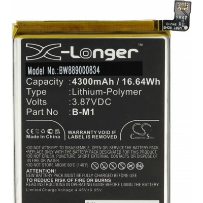 VHBW Батерия за Vivo V17 / V19, B-M1, 4300 mAh (889000834)