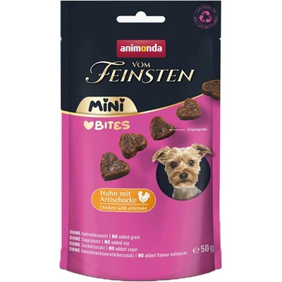 Animonda Vom Feinsten Mini Bites Kuřecí a artyčoky 50 g