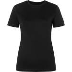 super. natural Дамски долна фланелка с къс ръкав super. natural Women's Lux Base Tee T-shirt - Jet Black (114-3595-0113)