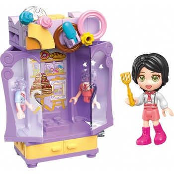 Qman UNA Series 34011-7 Šatní skříň cukrářky