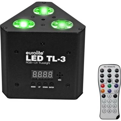 Eurolite 51915445 TL-3 RGB+UV Trusslight LED projekčný efektový reflektor Počet LED:3 7 W