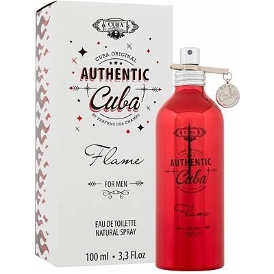Cuba Authentic Flame toaletná voda pánska 100 ml