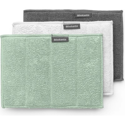 Brabantia Микрофибърна кърпа/гъба, комплект 3 бр. , зелена, Brabantia (BRAB215827)