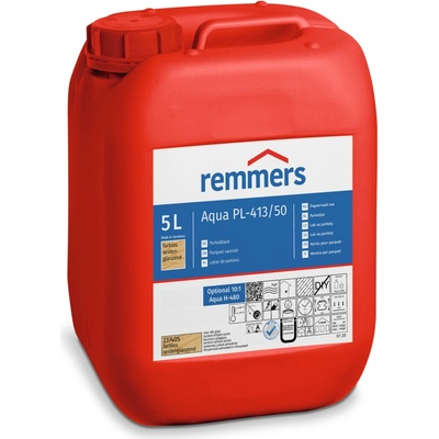 Remmers Aqua PL-413/50 Parkettlack 5 l hedvábně lesk