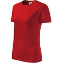 ČistéOblečenie Dámske tričko jednoduché fuchsia red