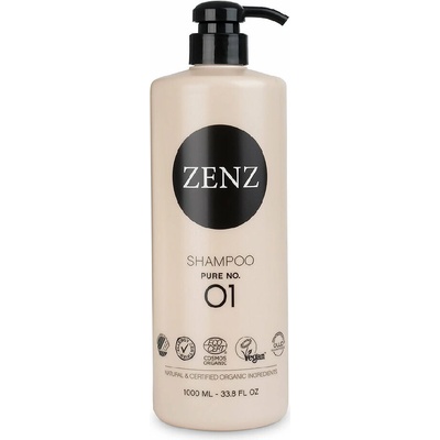 ZENZ Organic Pure No. 01 hydratačný šampón bez parfumácie 1000 ml