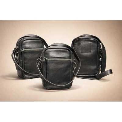 Max Original Leather Pánska kožená taška BS-8008 blk