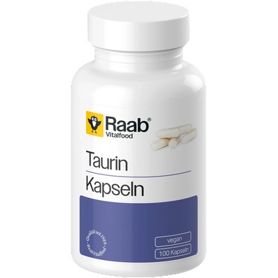 Raab Vitalfood Taurin 500 mg - 100 капсули