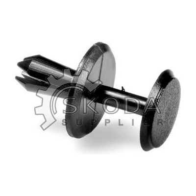 Nýt plastový ŠKODA OEM Originál N10700901
