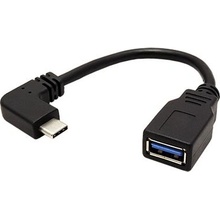 Roline 11.02.9031 USB 3.0 USB C(M) lomený - USB3.0 A(F), OTG, 0,15m