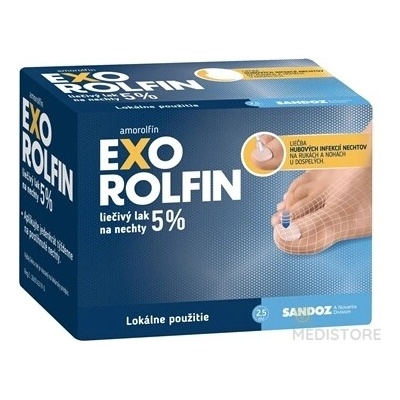 Exorolfin liečivý lak na nechty 2,5 ml