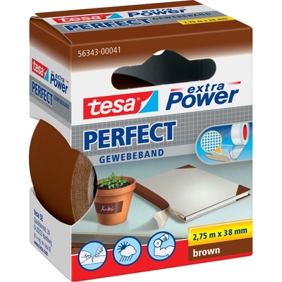 Tesa Extra Power Perfect 56343-00041-03 páska so skleným vláknom 2,75 m x 38 mm hnedá 1 ks