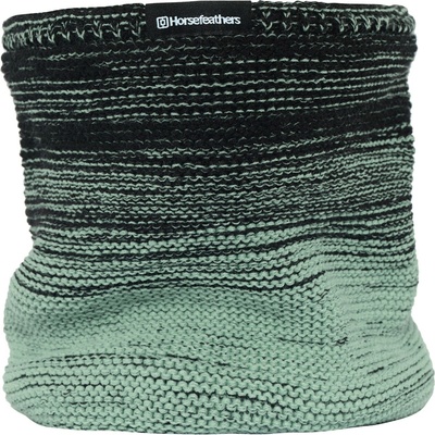 Horsefeathers Lota Knitted Neck Warmer iceberg green/black 25/26