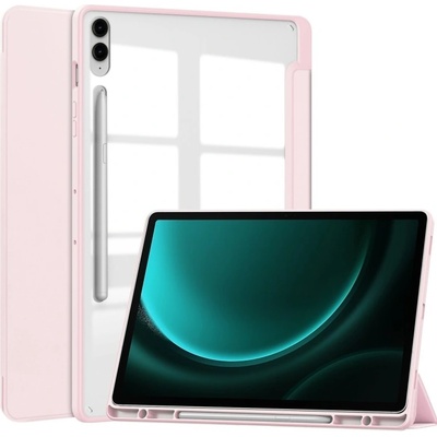Vsechnonamobil 65791 CRYSTAL Zaklápěcí pouzdro Samsung Galaxy Tab S9 FE+ růžové